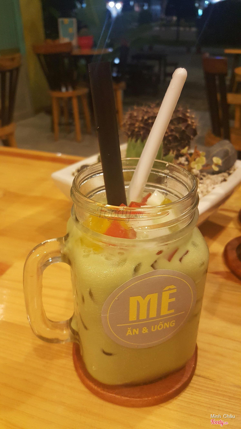 Trà sữa matcha thạch trái cây