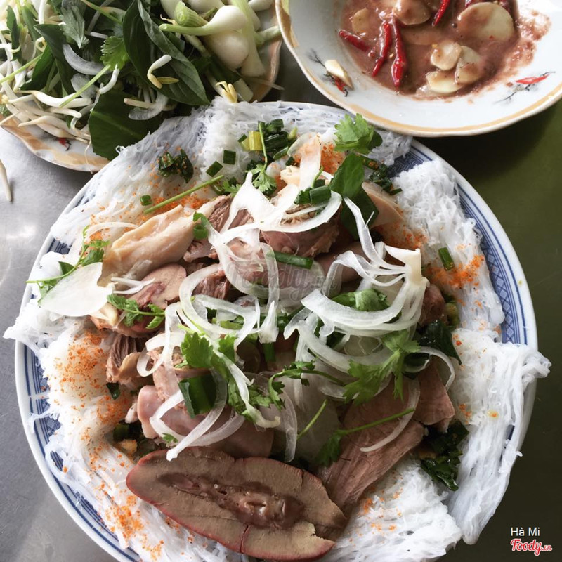 bánh hỏi lòng heo