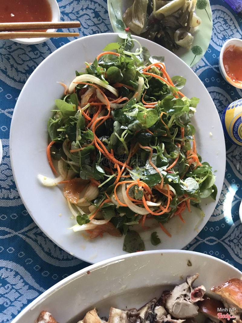 Rau càng cua trộn