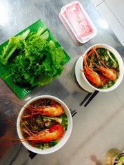 Hủ tiếu Tôm càng 55k/tô