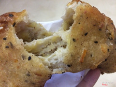 Chiên giòn, bên trong chuối ngọt dịu, ăn ngon lắm