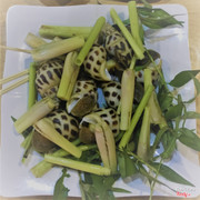 Ốc hương hấp sả