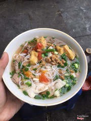 Riêu giò bò đậu