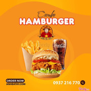 COMBO HAMBURGER B&#210; NƯỚNG