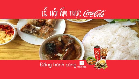 FoodFest - Hùng Thái - Bún Chả Hàng Mành - Thành Công - NowFood x Coca