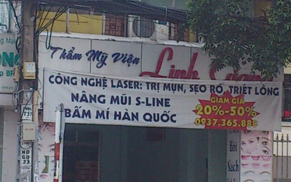 Thẩm Mỹ Viện Linh Giang