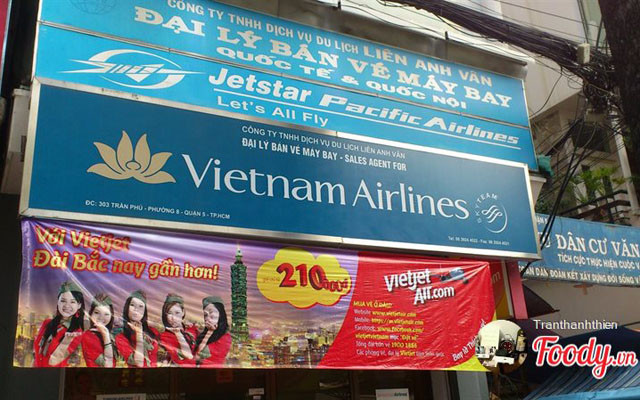 Đại Lý Vé Máy Bay Liên Anh Vân - Trần Phú