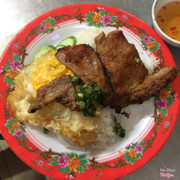 cơm tấm sườn trứng ốp la