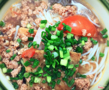 Bún riêu chả ốc 55K