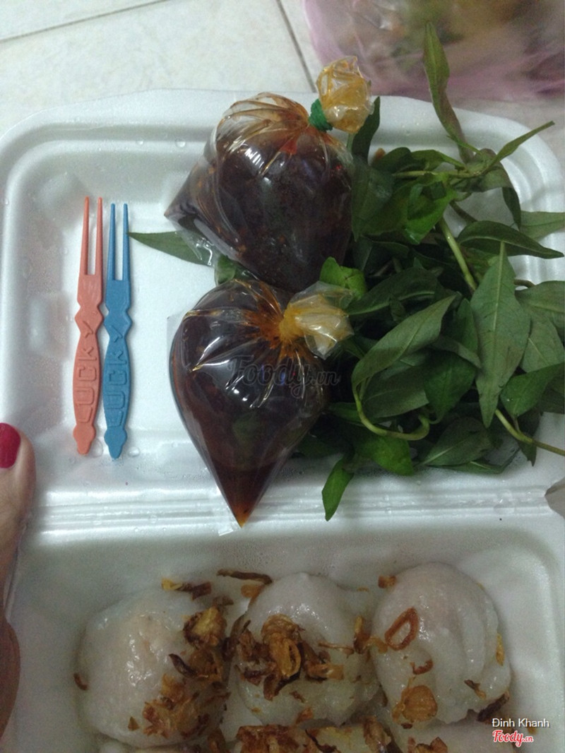 Chu đáo khi quán có cả nĩa cho mua về