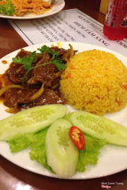 Cơm chiên bò hàn quốc cay- 55k