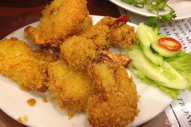 Mực & Tôm chiên giòn- 70k