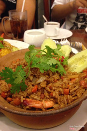 Cơm tay cầm hải sản- 58k