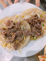 Bánh xèo bò