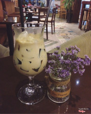 Latte thạch cà phê