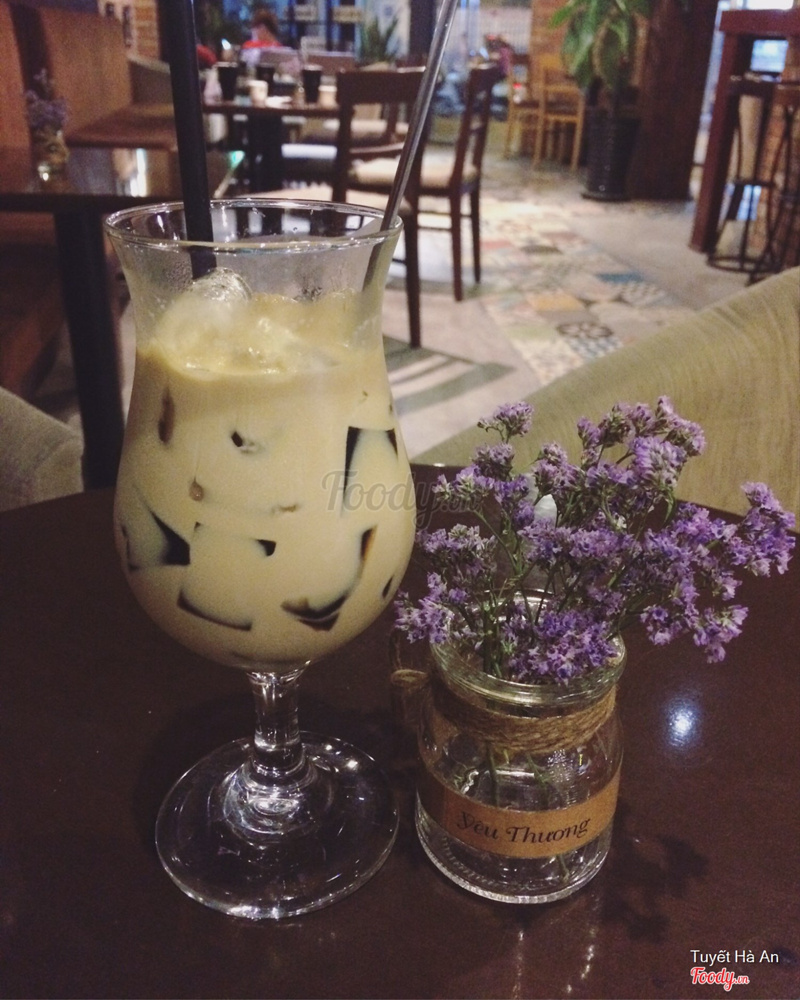 Latte thạch cà phê