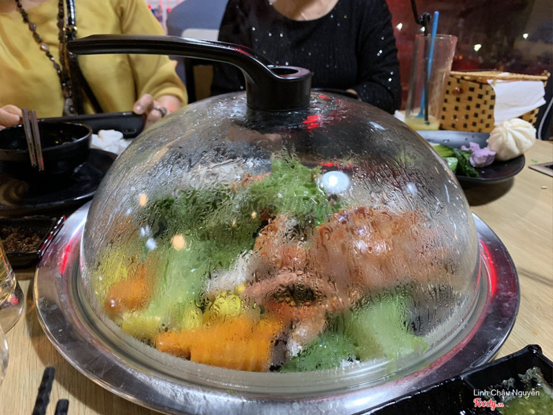 Lẫu hơi hải sản NHỎ 