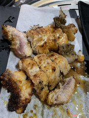 Cá tiến vua nướng muối ớt