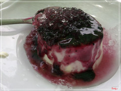 Panna cotta việt quất