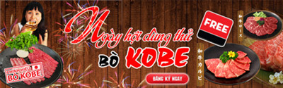 Thưởng thức bò Kobe chính hiệu