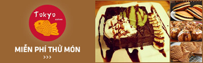 Thưởng thức hương vị bánh Tokyo Cakes thơm ngon