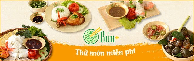 Thưởng thức các món bún đặc biệt thơm ngon