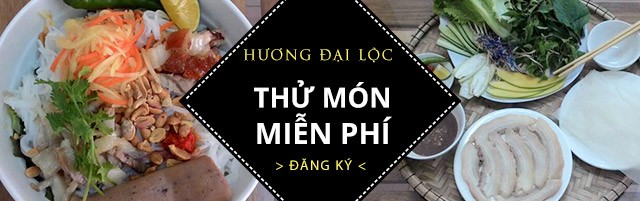 Thưởng thức bánh tráng thịt heo Đại Lộc