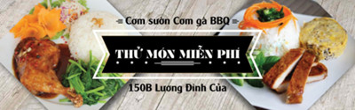 Nếm thử cơm gà cơm sườn BBQ ngon trứ danh