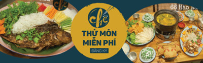 Thưởng thức các món ăn thơm ngon