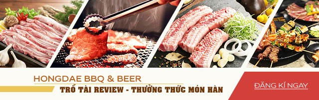 Thử món Hongdae phá đảo ẩm thực Hàn