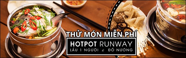 Thưởng thức lẩu 1 người và đồ nướng thơm ngon