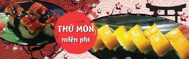 Đi ăn sushi và lẩu cực hấp dẫn