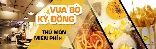 Thưởng thức beefsteak thơm ngon và hấp dẫn