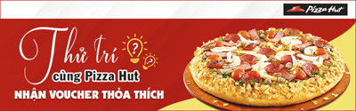 Cơ hội nhận voucher 100.000đ của Pizza Hut