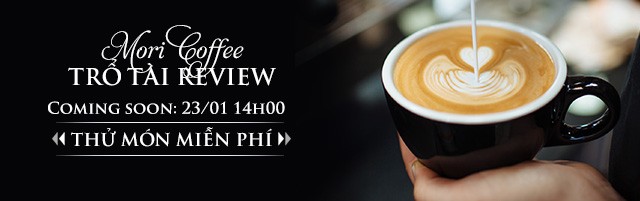 Thử món Free tại Mori Coffee