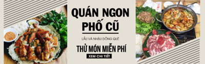 Thưởng thức các món ăn đồng quê trong không gian mộc mạc