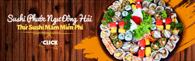 Thử Ngay Sushi Mâm Miễn Phí 