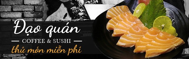 Cùng Foody Khám Phá Sushi Và Đồ Uống Miễn Phí