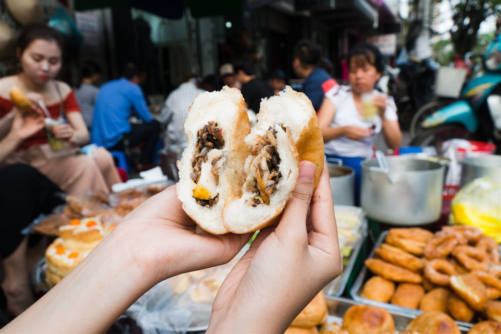 Bánh Bao Chiên