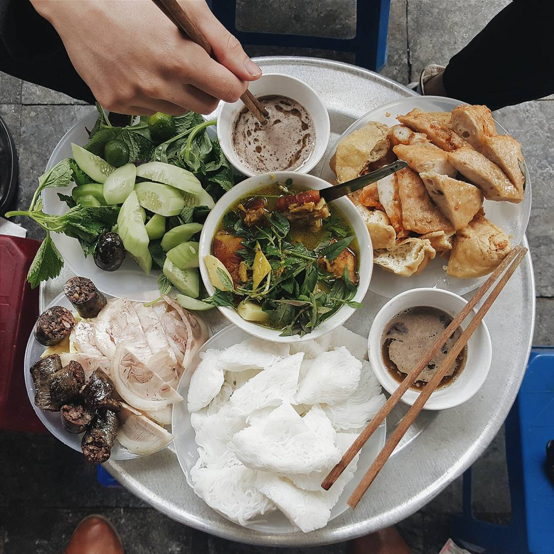 Bún đậu ngõ Trạm