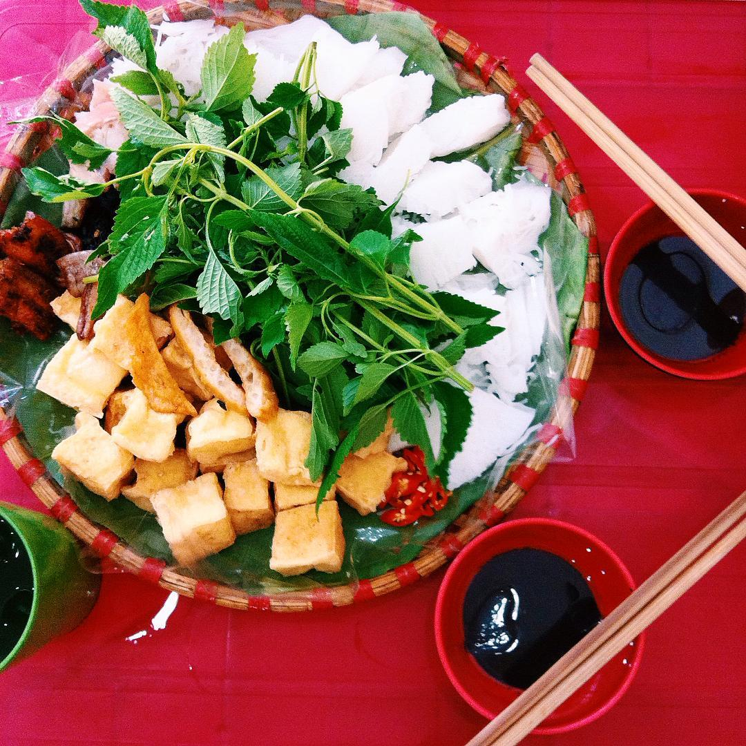 Bún đậu cây đa-bún đậu thụy khuê