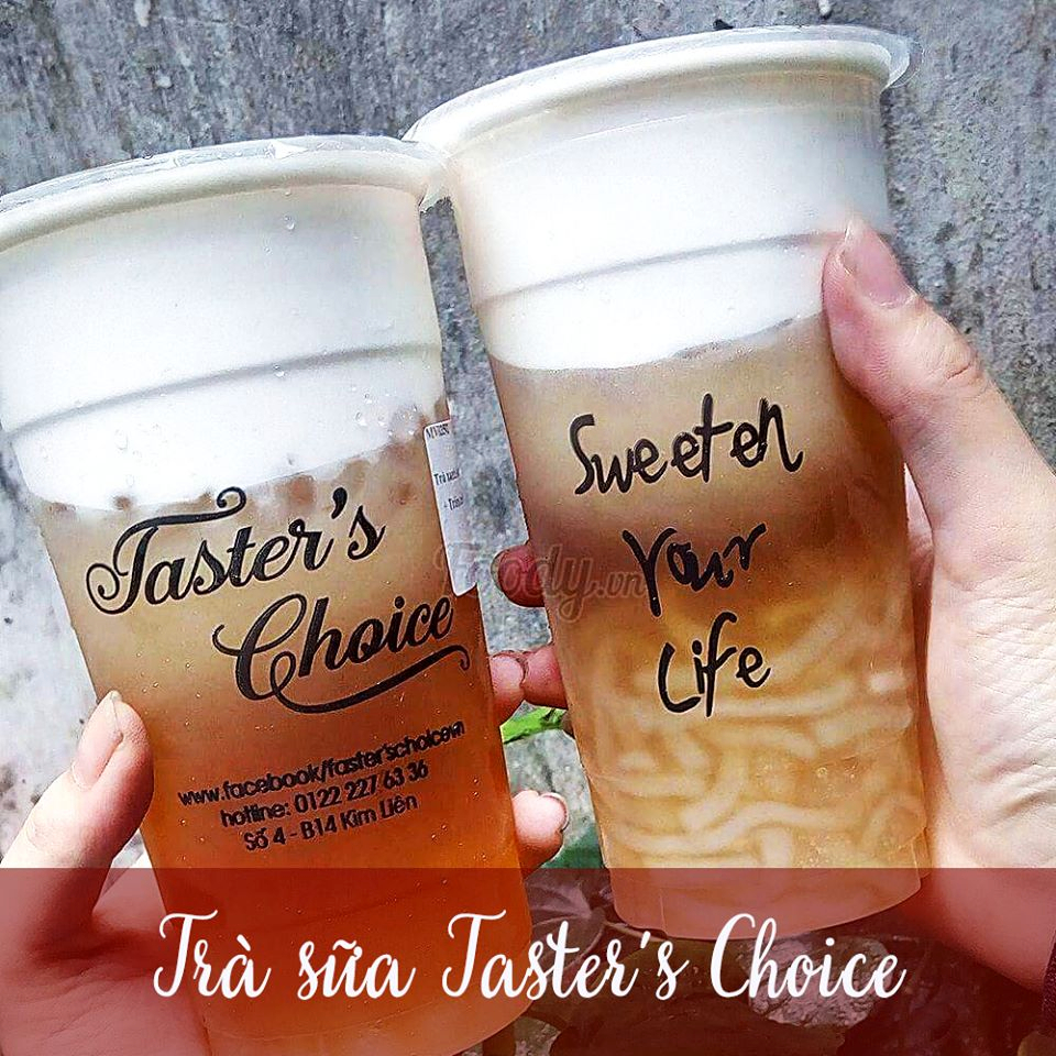 tra sua tasters choice