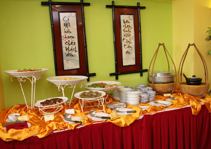 Buffet chay Cỏ Nội