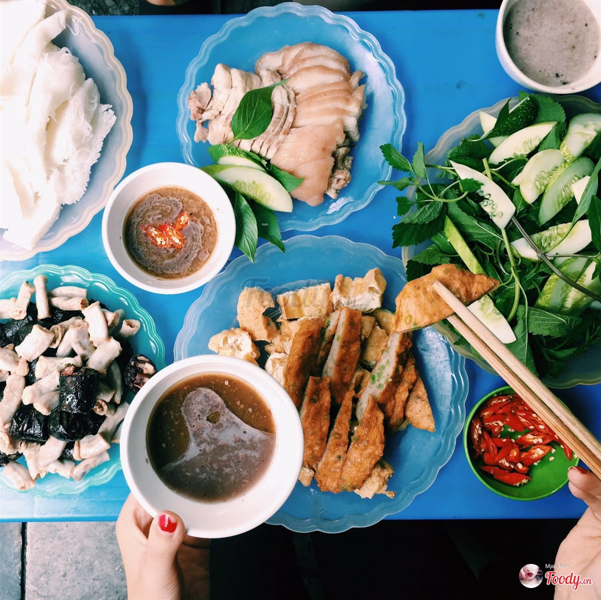 bún đậu 5-bún đậu Mã Mây