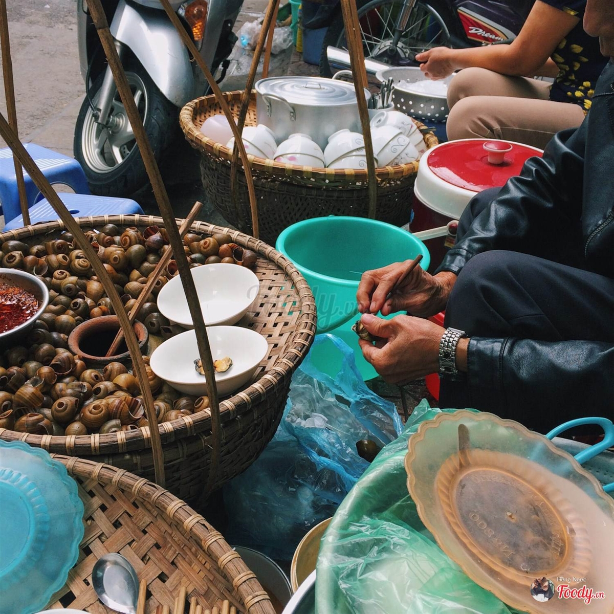 Bún ốc nguội-Tây Sơn