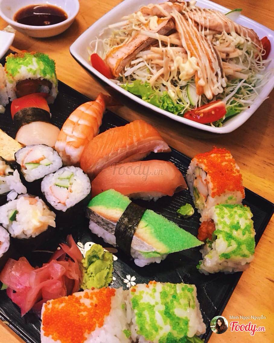 Top 10 quán sushi ngon ship tận nơi