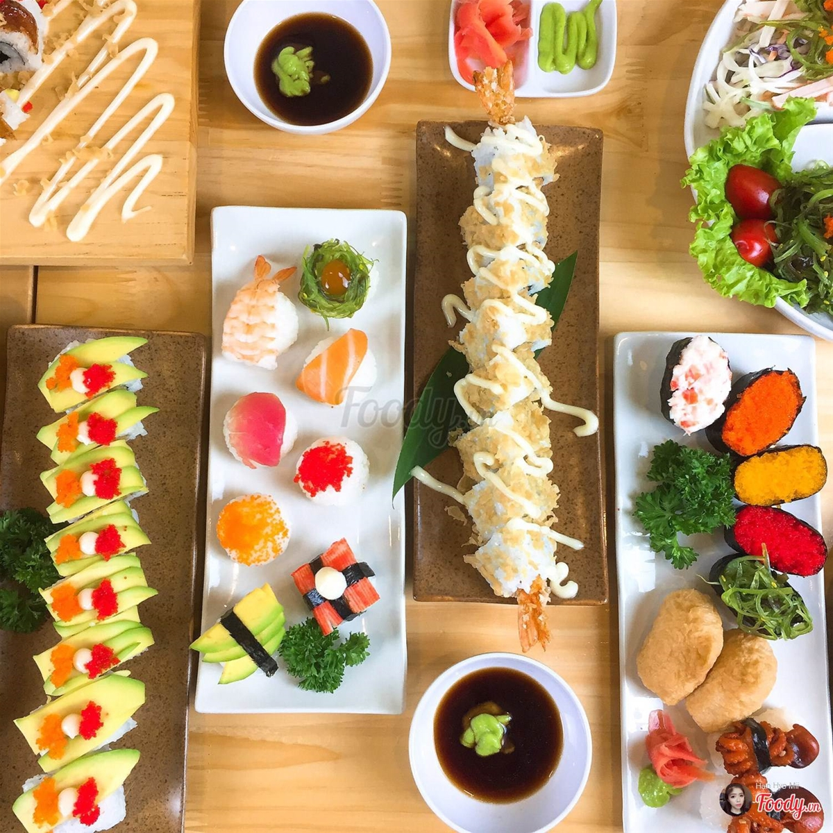 Top 10 quán sushi ngon ship tận nơi