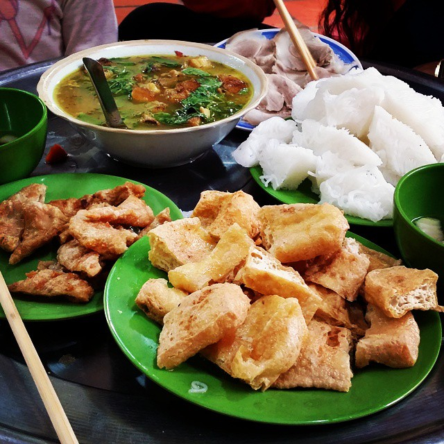 bún đậu Gốc Đa - bún đậu ngõ Gạch