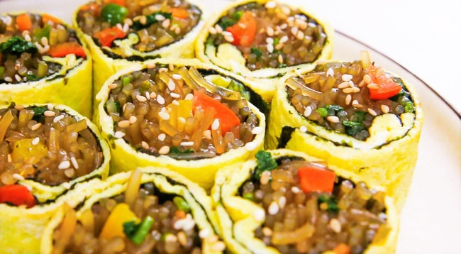 KimBap Miến Trứng