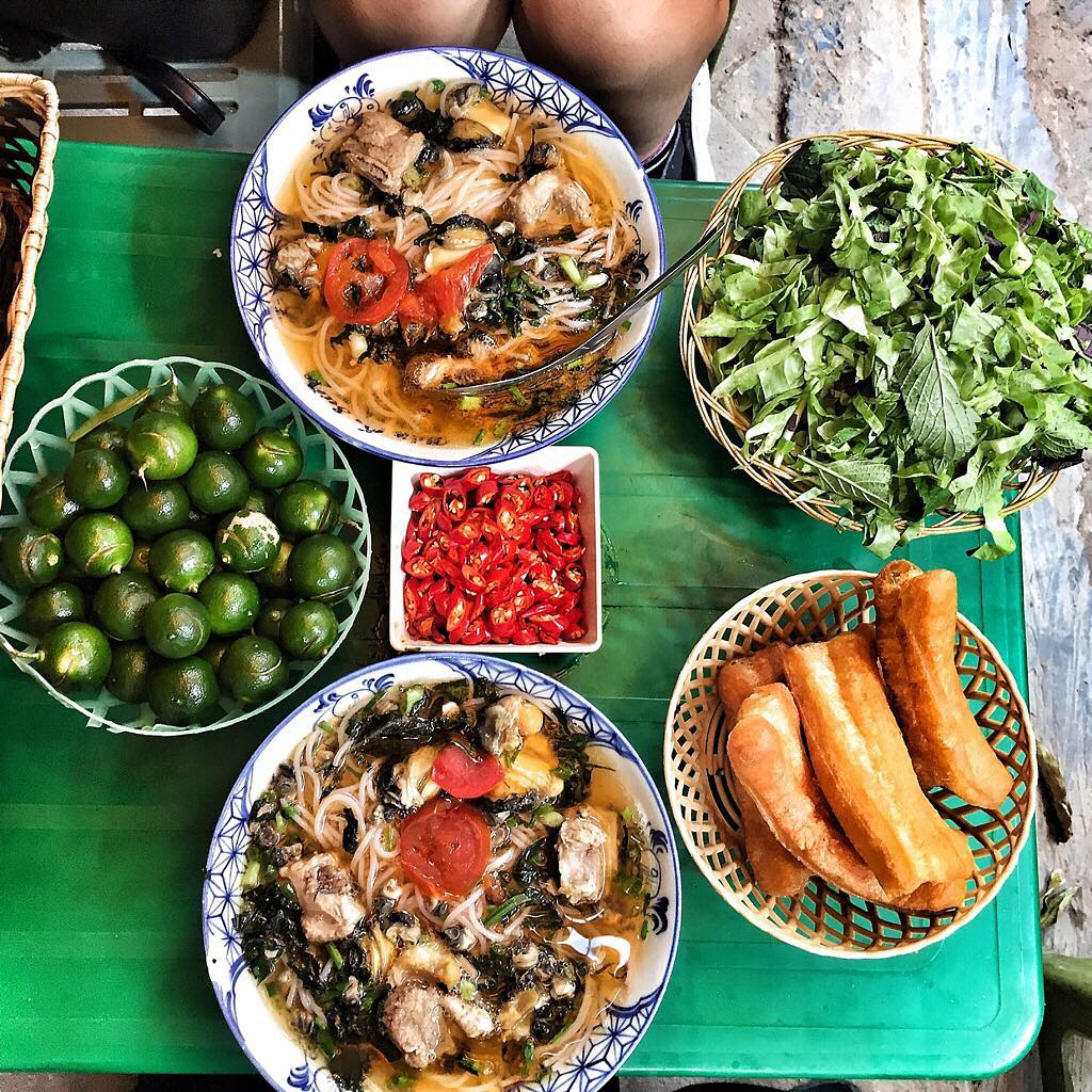 Bún ốc ngon ở Hà Nội